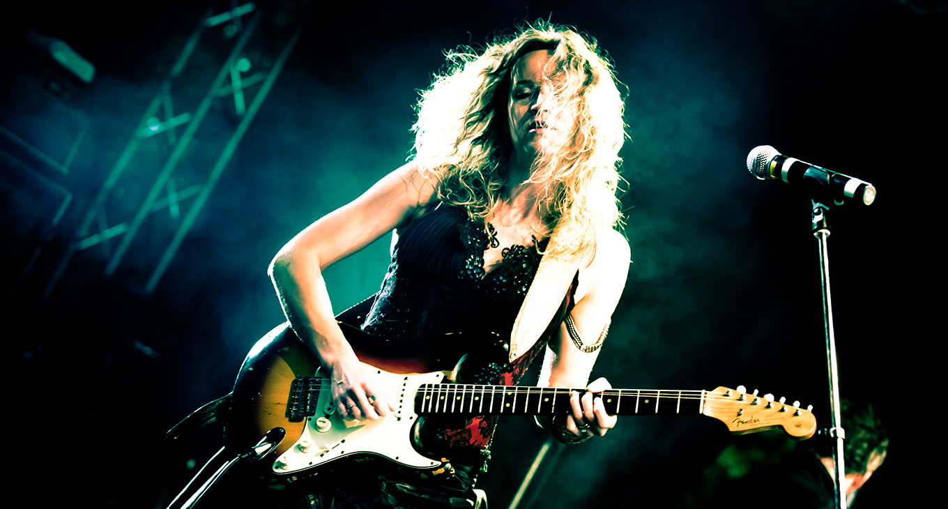 Ana Popovic, en Lanzarote